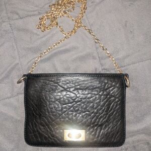 Elegant Black Chain Bag